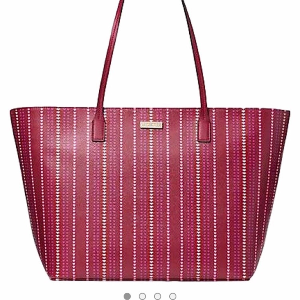 Kate Spade NY Kelsey Heart Print Leather